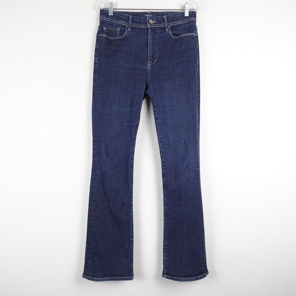 FIDELITY Sierra High Rise Slim Boot Jeans Women's 29 Stretch Denim Made in USA - Picture 1 of 13